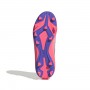Adidas F50 Hyperfast Club Mid FG/MG J - Branco/Roxo/Rosa